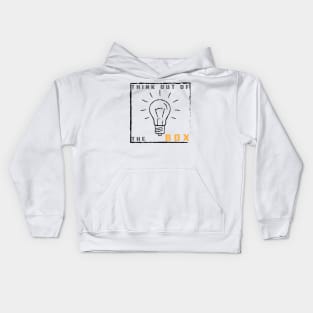 Think out of the box Kids Hoodie